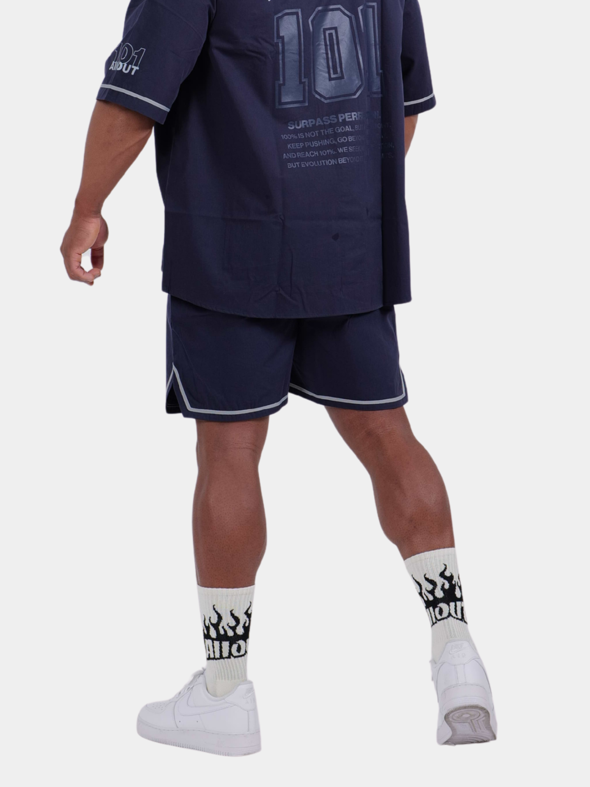 BASEBALL SHORT PANTS NAVY TWILL
