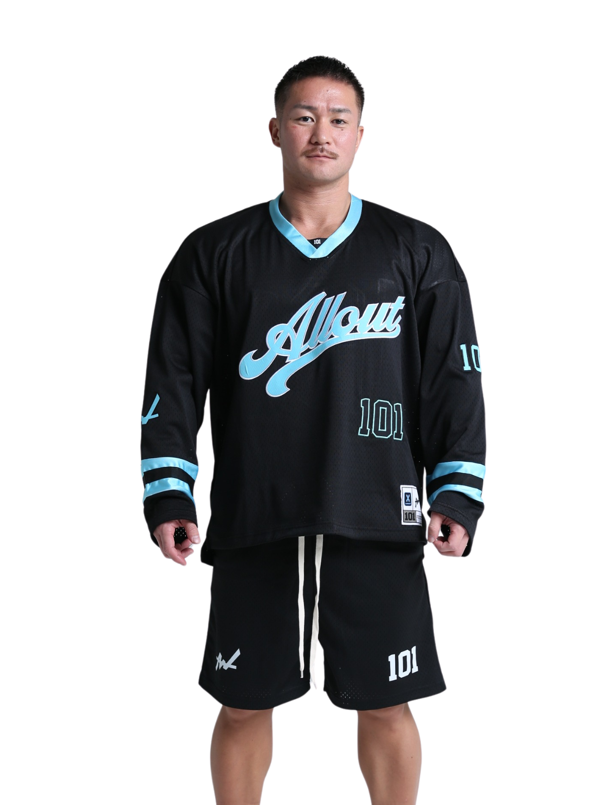 HOCKEY SHIRT STRIVE LONG SLEEVE BLACK