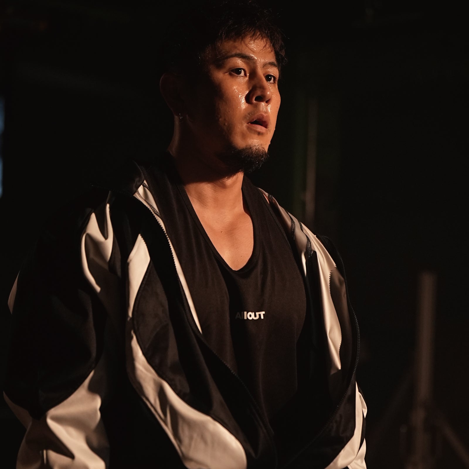 SAUNA SUIT ORCA BLACK 【SET-UP】