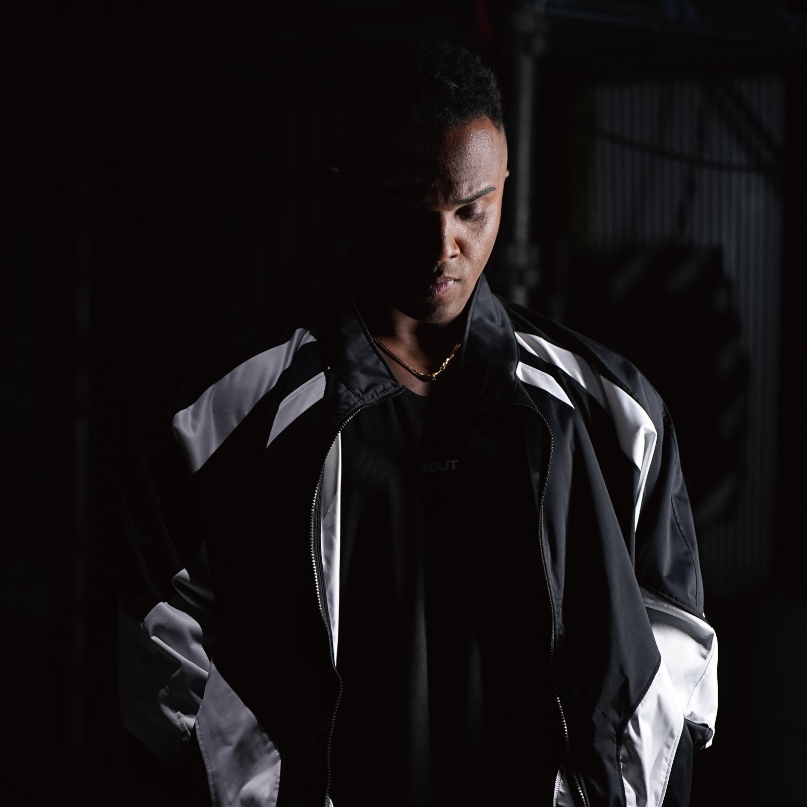 SAUNA SUIT ORCA BLACK 【SET-UP】