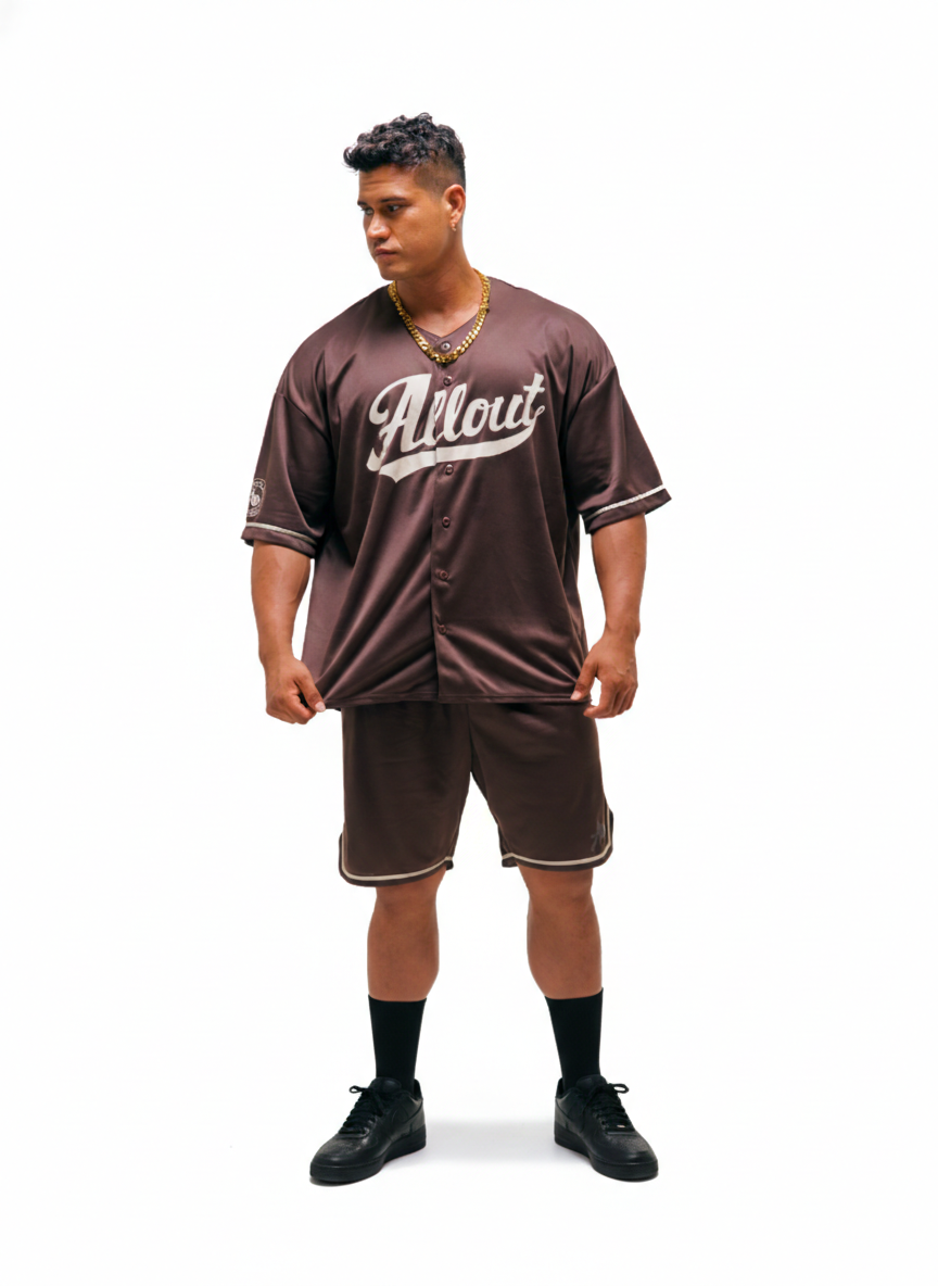 BASEBALL SHIRT(BROWN)