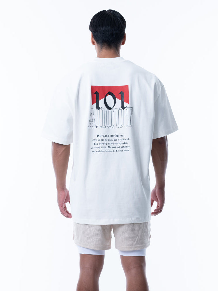 T-shirt CHEVRON EMBLEM【WHITE】