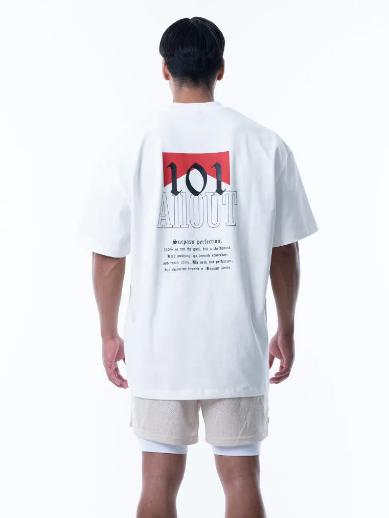 T-shirt CHEVRON EMBLEM【WHITE】