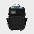 AllOUT BACKPACK 35L BLACK and AQUA