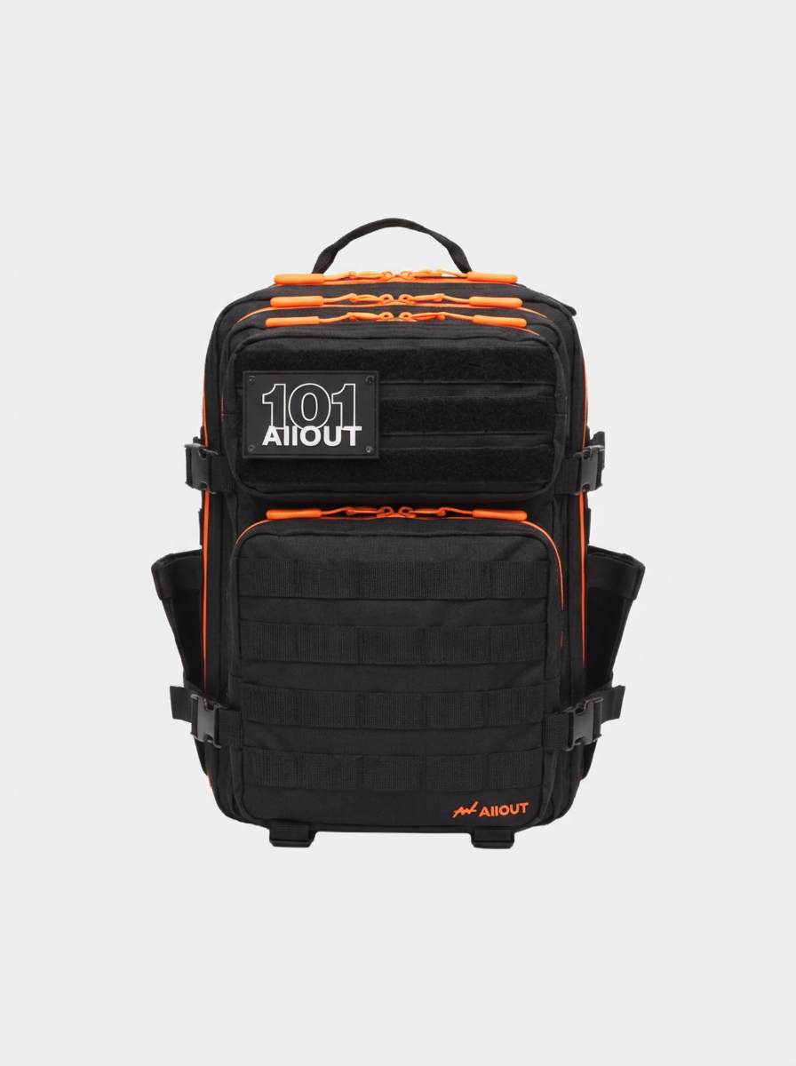 AllOUT BACKPACK 35L BLACK and ORANGE