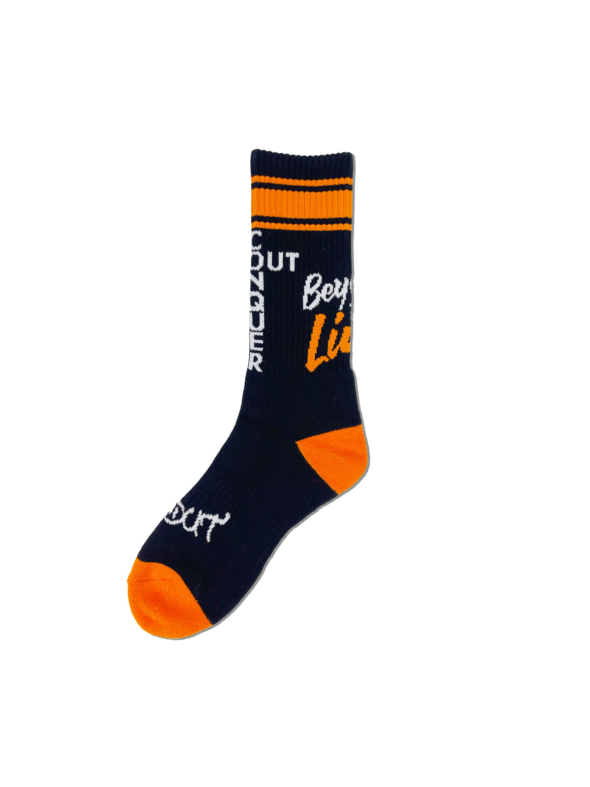 SOCKS CONQUER(ORANGE)