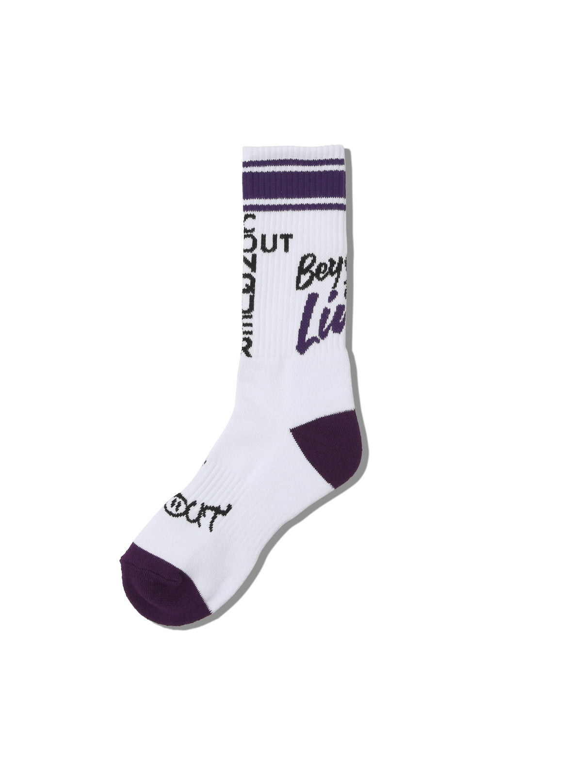 SOCKS CONQUER(PURPLE)