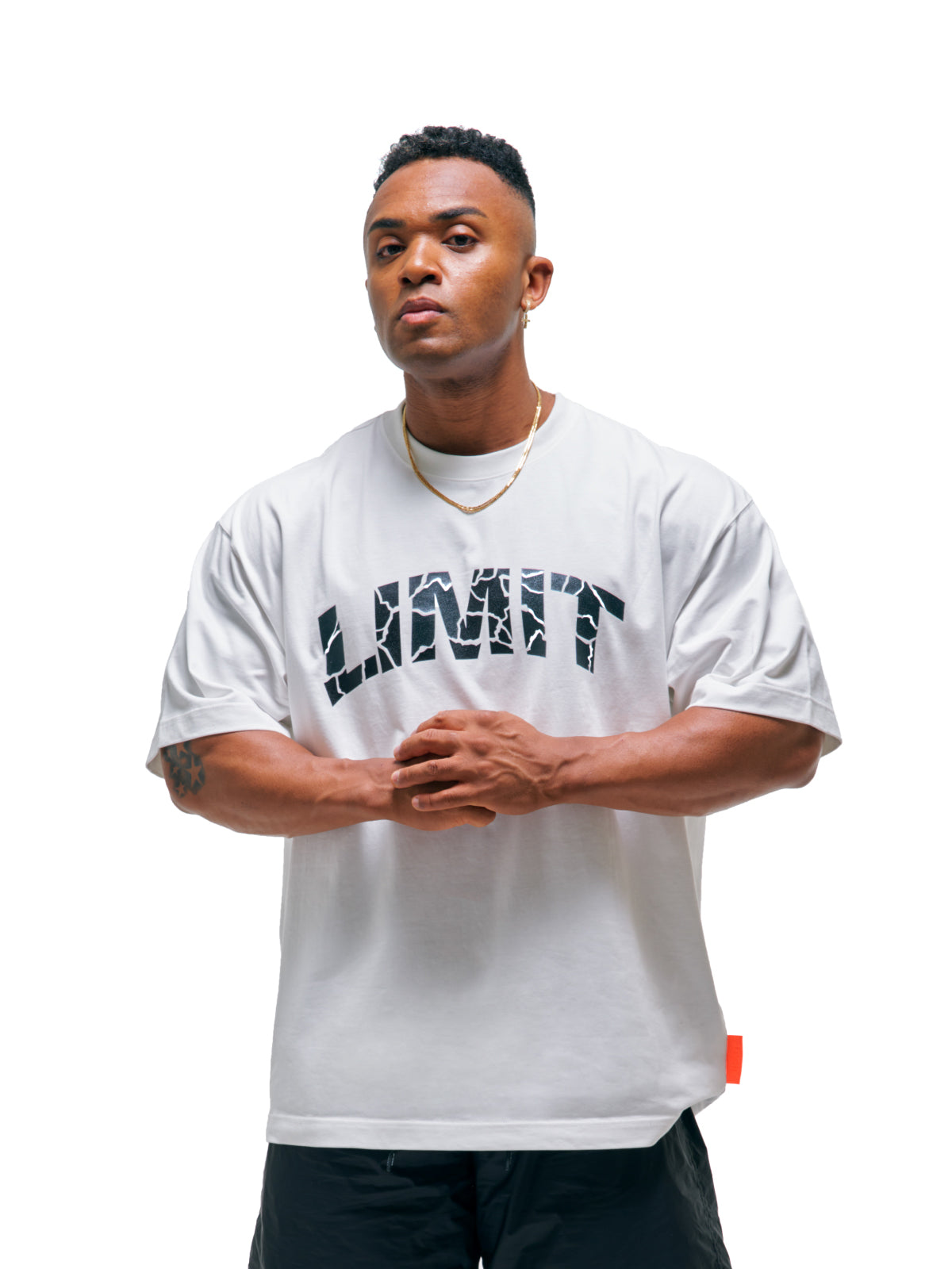 T-shirt LIMIT Orange label(WHITE)