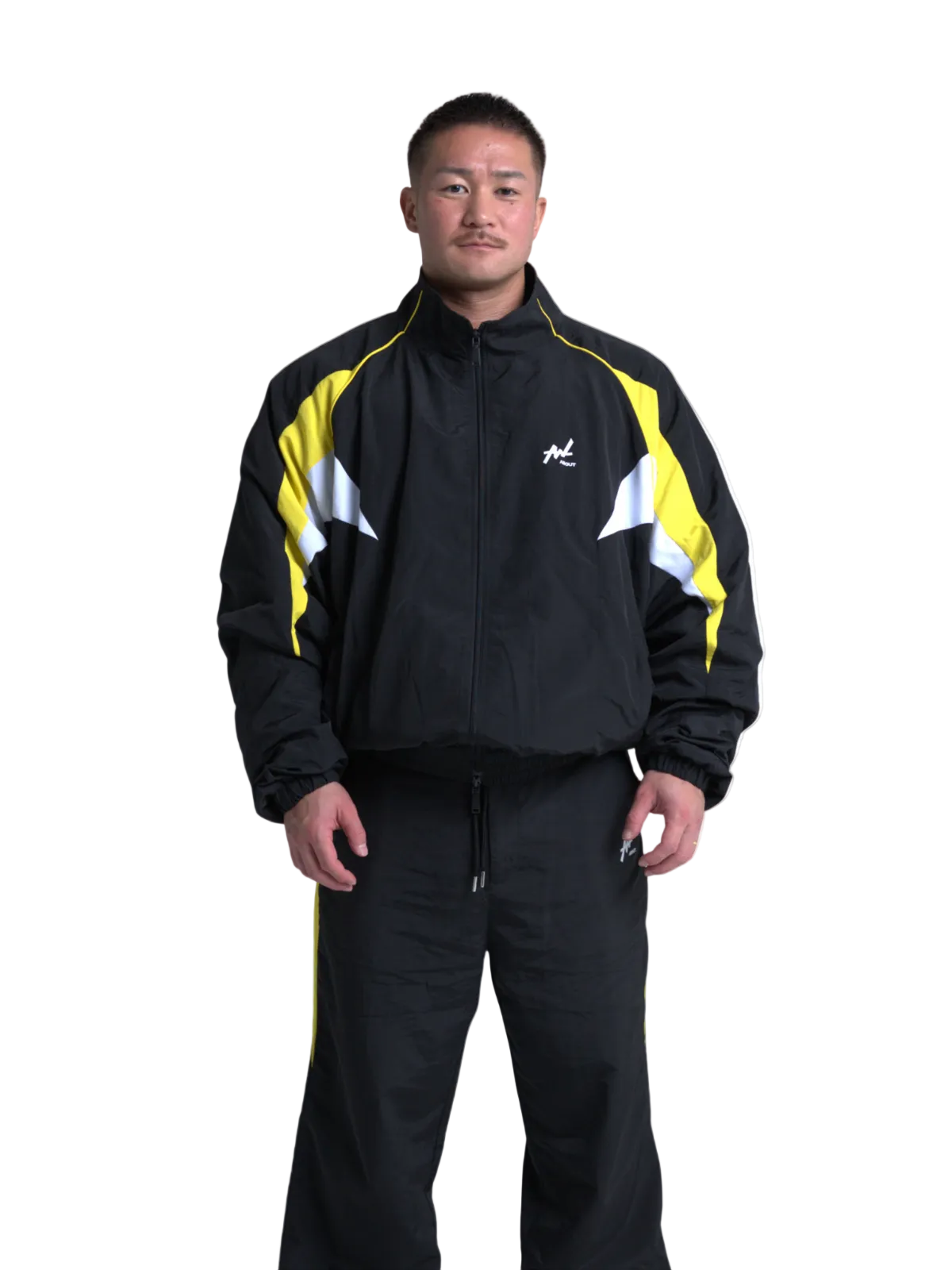 TRACK JACKET WEDGE BLACK