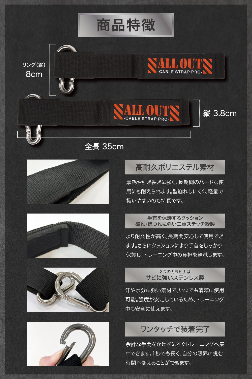 ケーブルストラップ