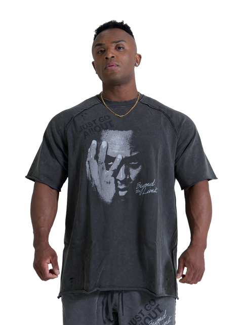 SWEAT TEE | JUST GO ALL OUT